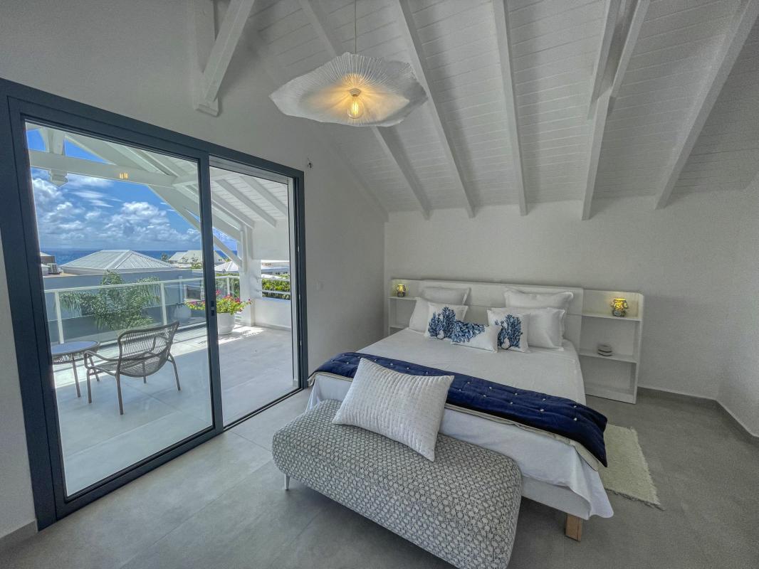 47 Location villa piscine accès plage Saint François Guadeloupe_chambre 3